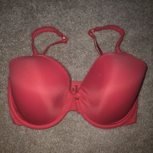Pearl By Venus Ladies Perfect Coverage Bra Size 34G Red